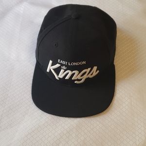 Unisex King Apparel Black and White Snapback